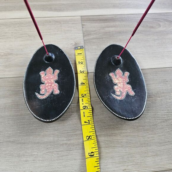 Incense Holder Handmade Pottery set of 2 - Picture 2 of 7